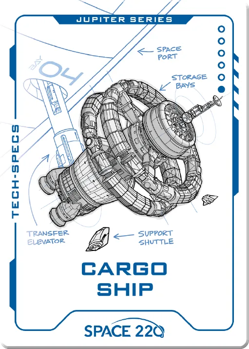 Front of Cargo ship