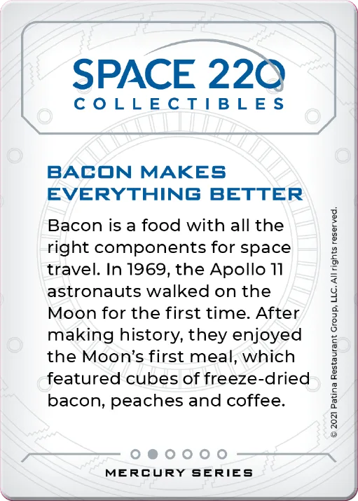 Back of Lunar bacon cubes