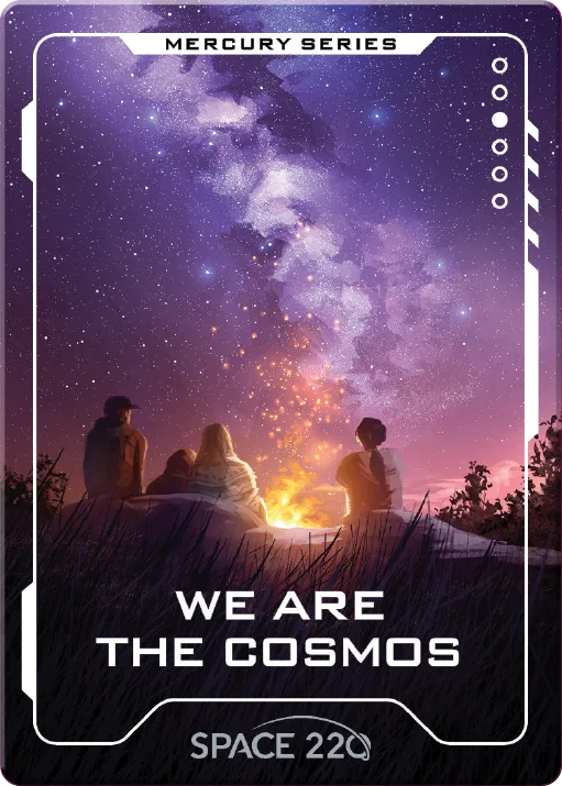 Front of We are the cosmos