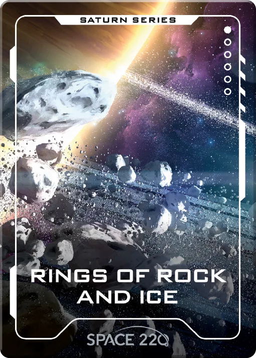 Front of Rings of rock and ice