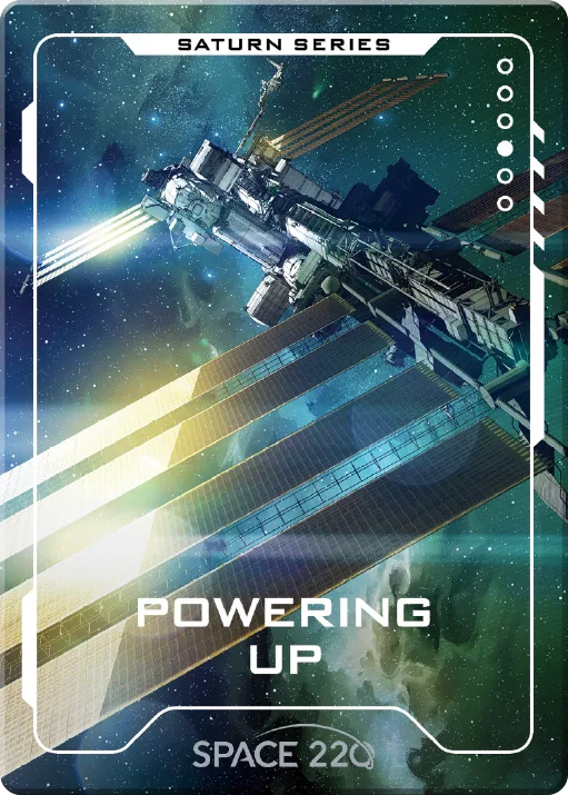Front of Powering up