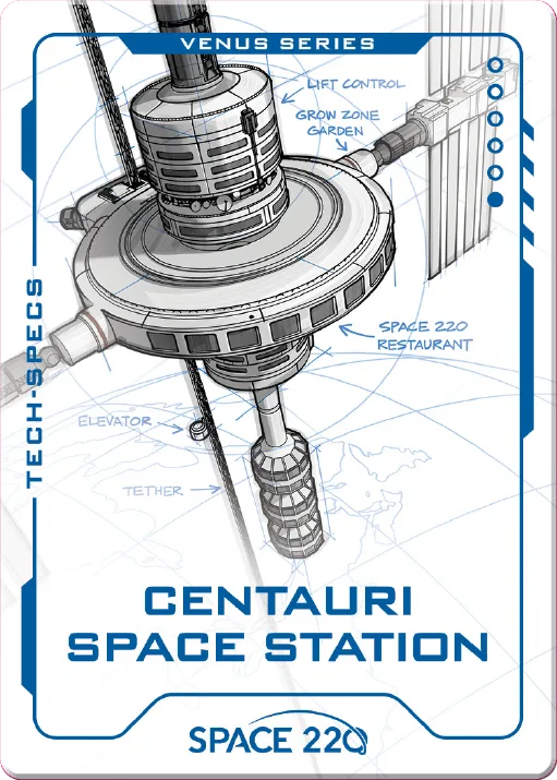 Front of Centauri Space Station